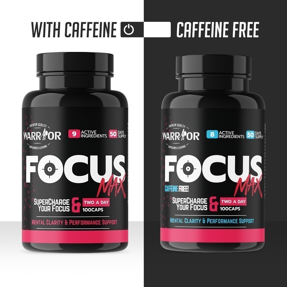 Focus Max - Nootropikum v kapslích 100 caps bez kofeinu