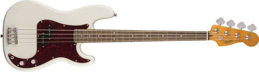 Fender Squier Classic Vibe 60s Precision Bass Olympic White Laurel