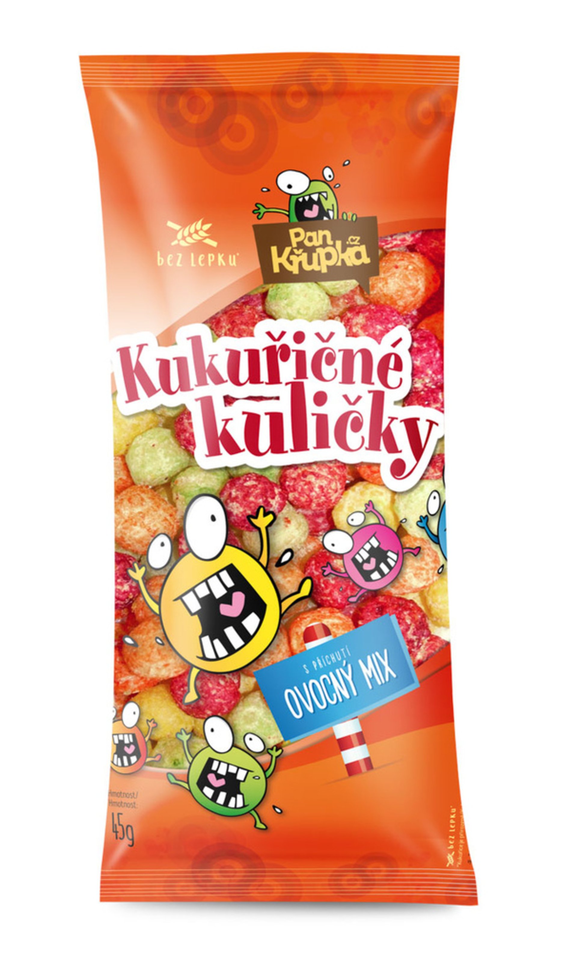Rej Křupky kuličky ovocné 45 g