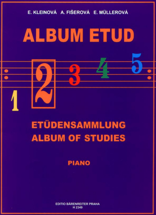 Publikace Album etud 2 - Eliška Kleinová, Alena Fišerová, Eva Müllerová