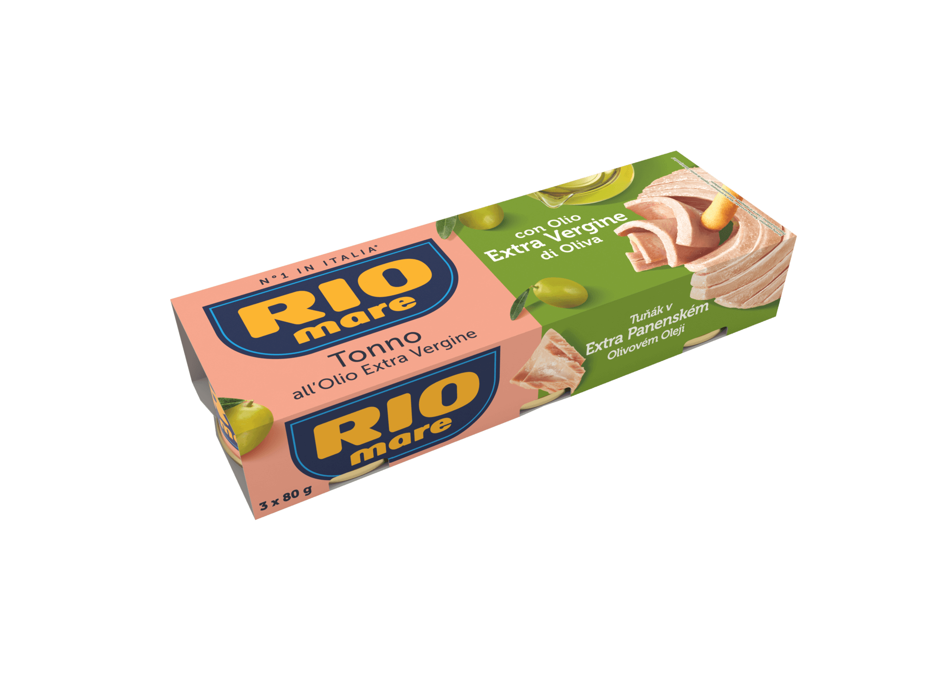 Rio mare Extra Tuňák v extra panenském olivovém oleji 3 x 80 g