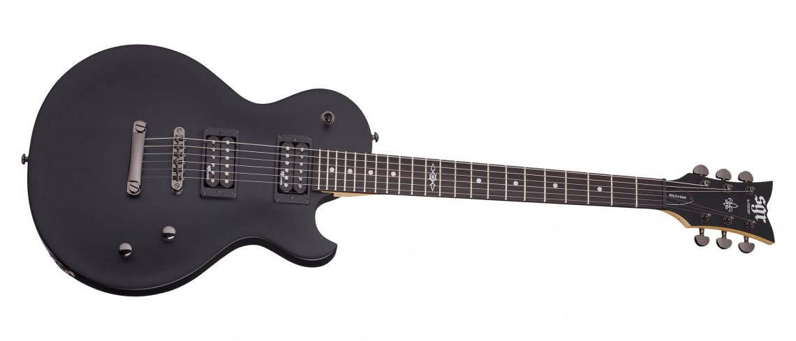 Schecter Solo-II SGR Midnight Satin Black