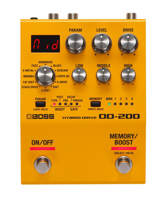 Boss OD-200 Hybrid Drive