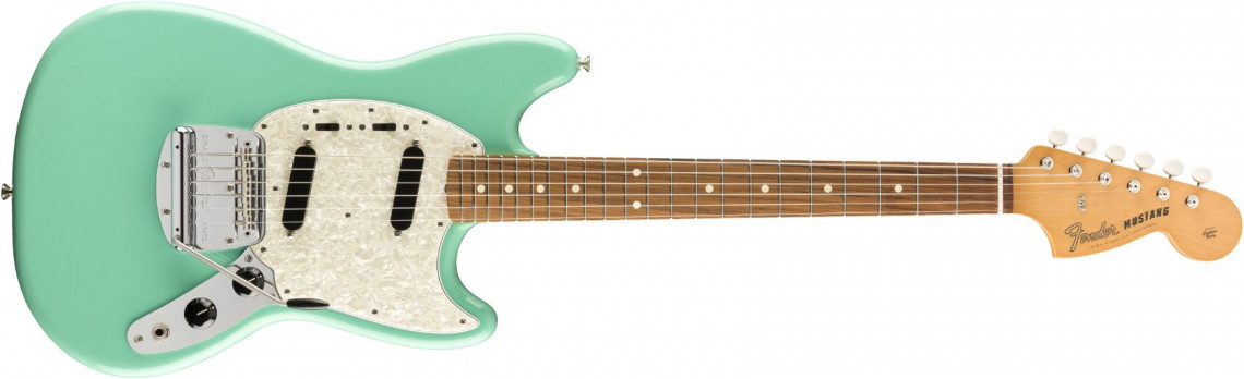 Fender Vintera 60s Mustang Sea Foam Green Pau Ferro