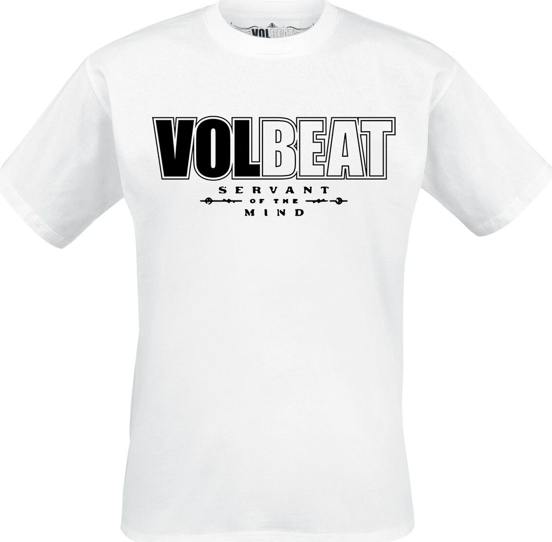 Volbeat Servant Of The Mind Logo Tričko bílá