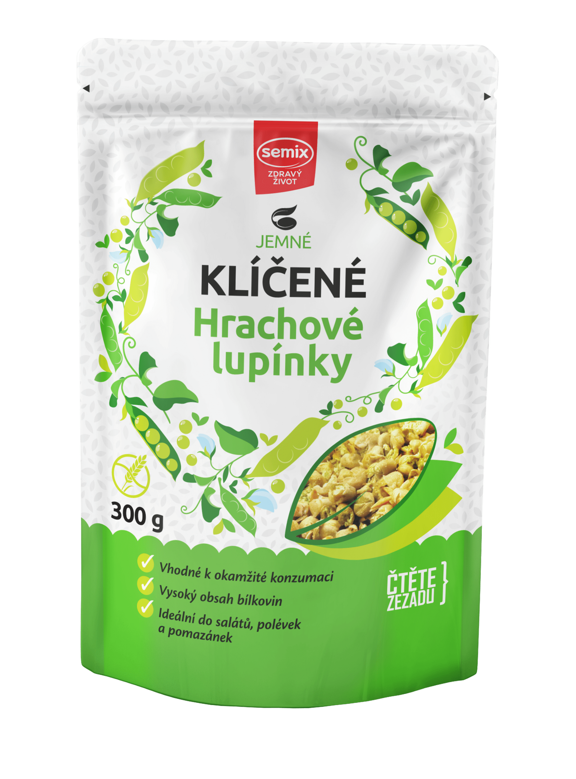 Semix Klíčené hrachové lupínky 300 g