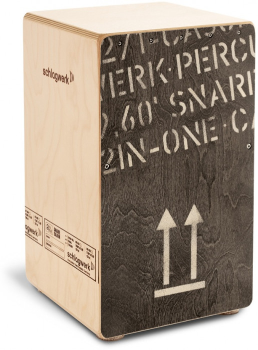 Schlagwerk CP404BLK Cajon 2inOne Black Edition