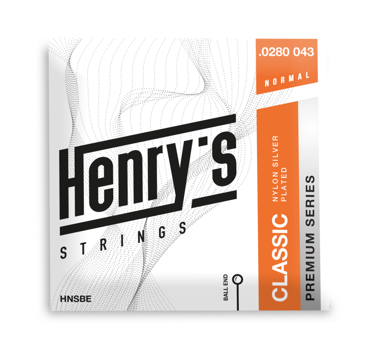 Henry’s HNSBE, BALL END, Nylon Silver, normal