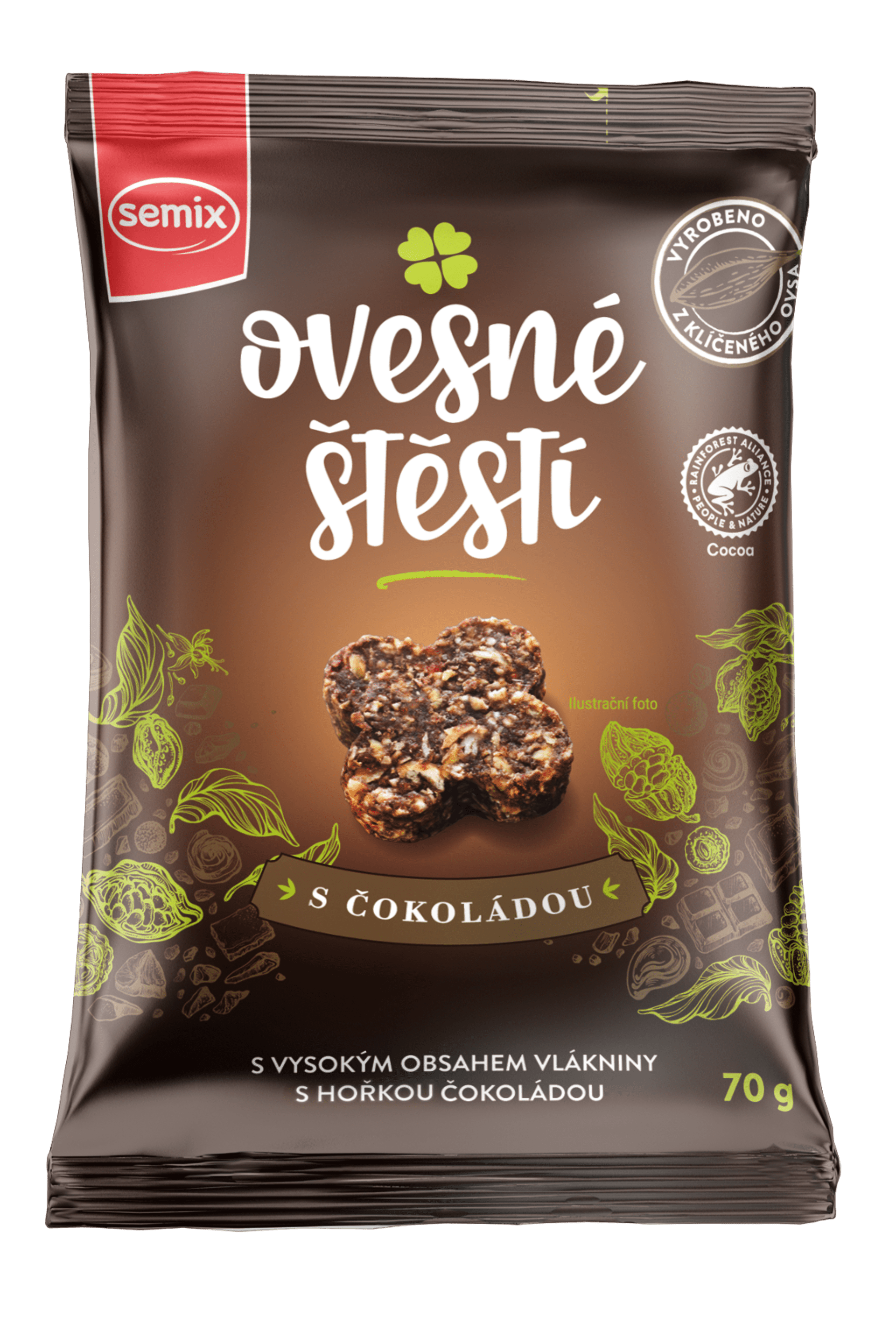Semix Ovesné štěstí s čokoládou 70 g