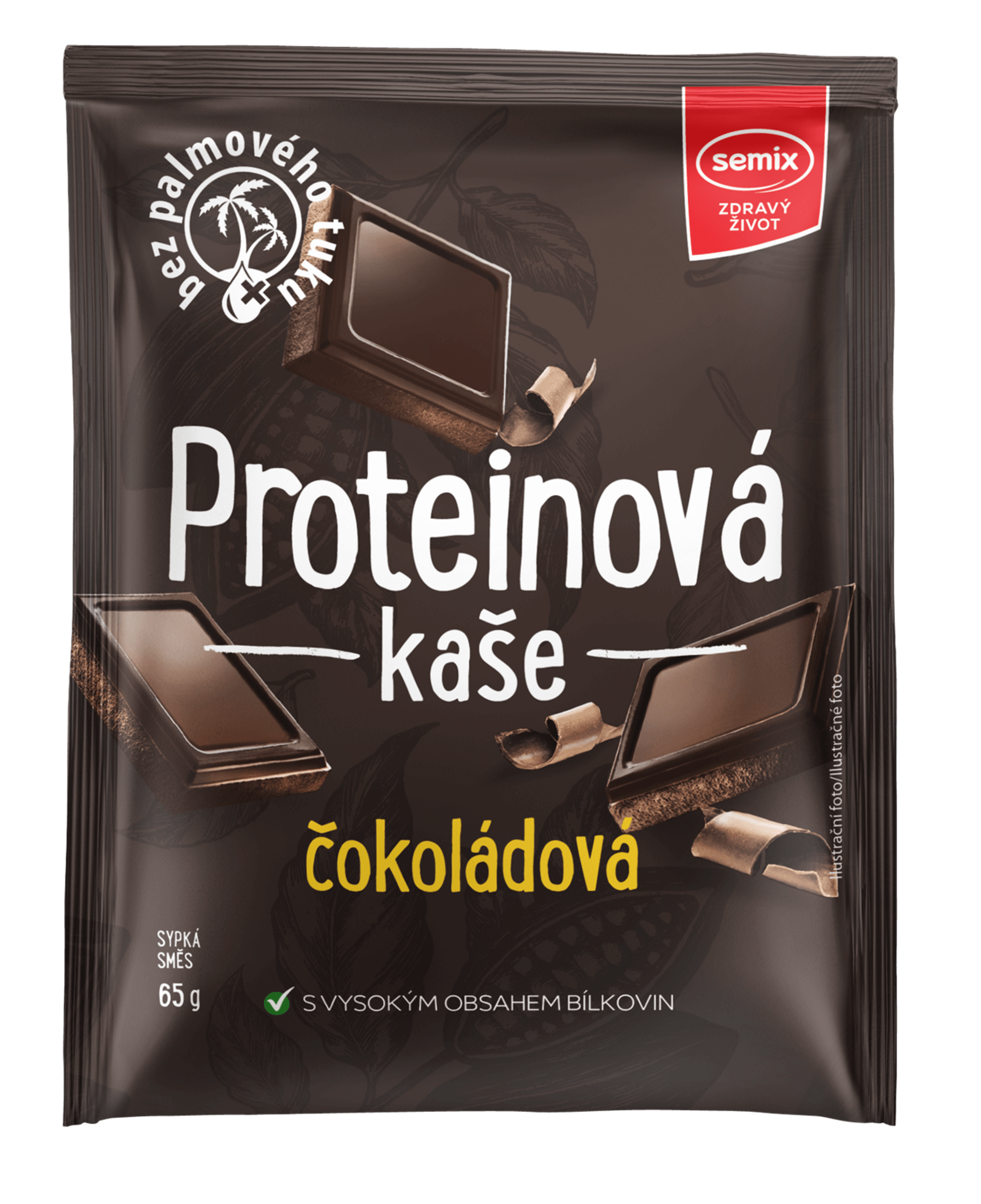 Semix Proteinová kaše čokoládová 65 g