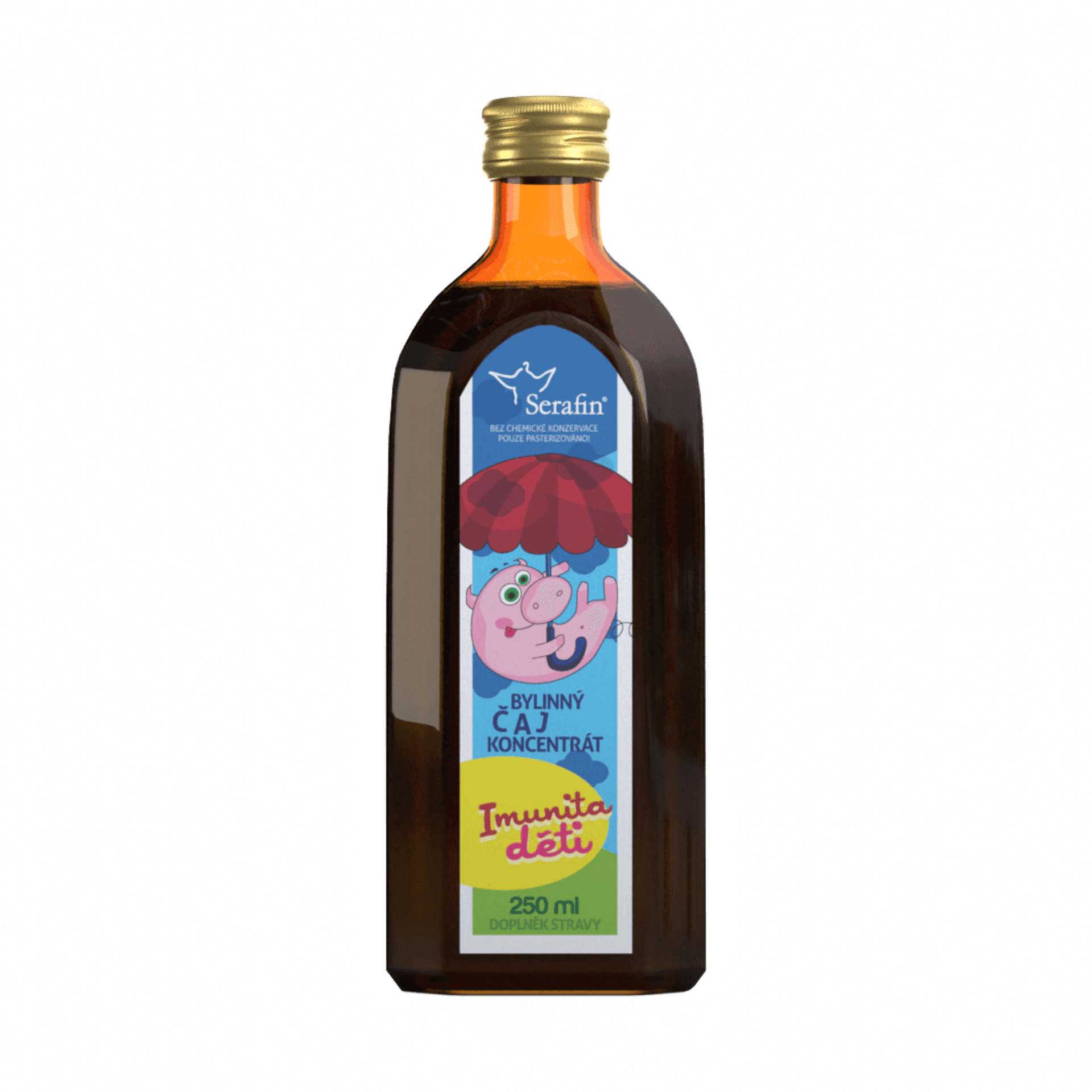 Serafin Čajový koncentrát Imunita děti 250 ml