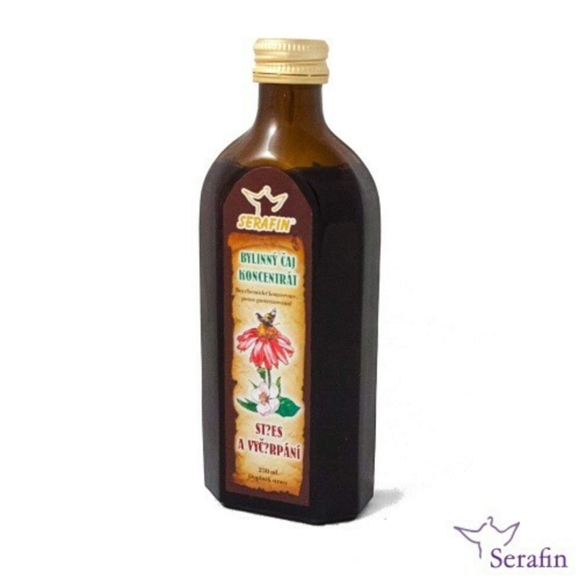 Serafin Čajový koncentrát stres a vyčerpání 250 ml