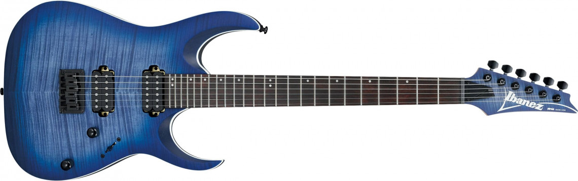 Ibanez RGA42FM Blue Lagoon Burst Flat
