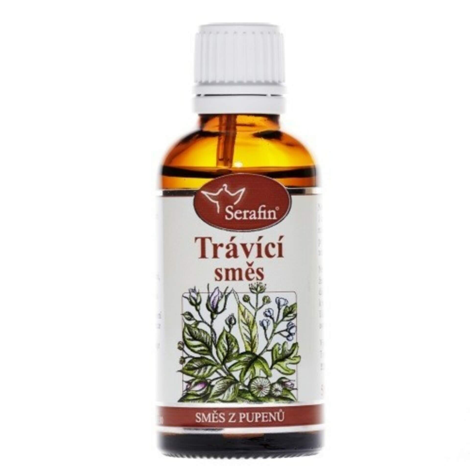 Serafin Trávicí - směs z pupenů 50 ml