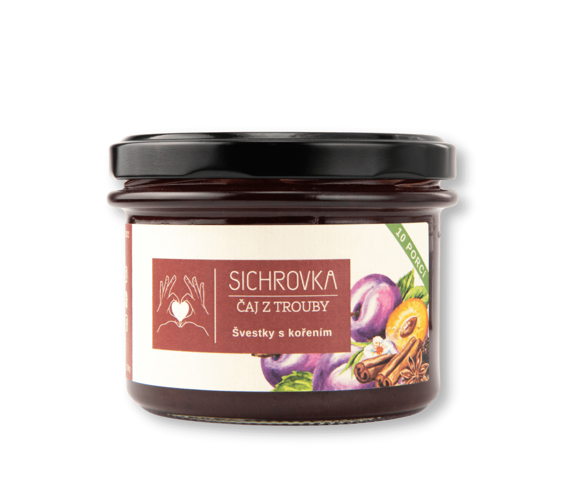 Sichrovka z přírody Pečený čaj - švestky s kořením 250 g
