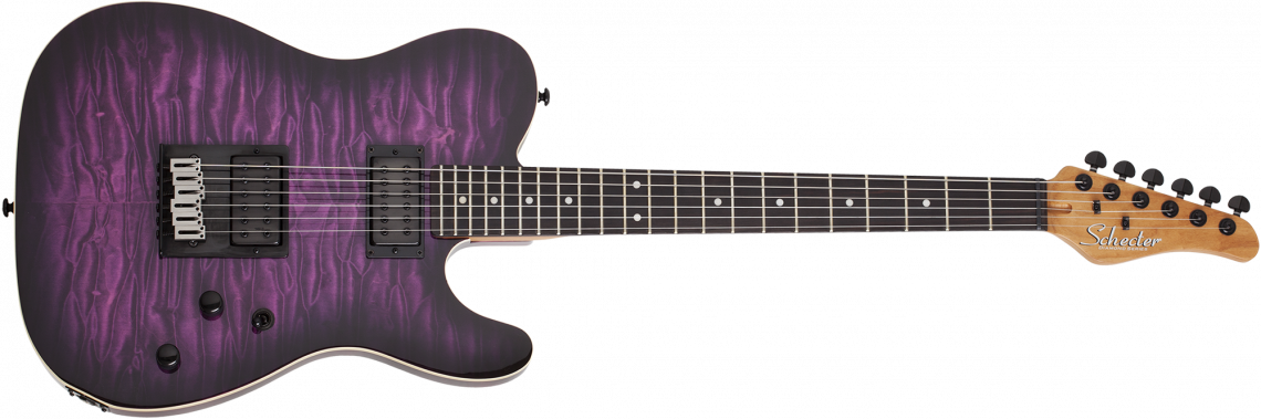 Schecter PT PRO Trans Purple Burst