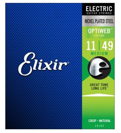 Elixir Electric Optiweb 19102 Medium