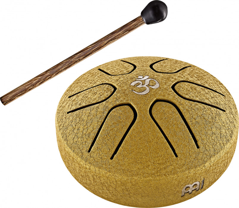 Meinl Sonic Energy PSTD3GOM Pocket Steel Tongue Drum A Major - Gold