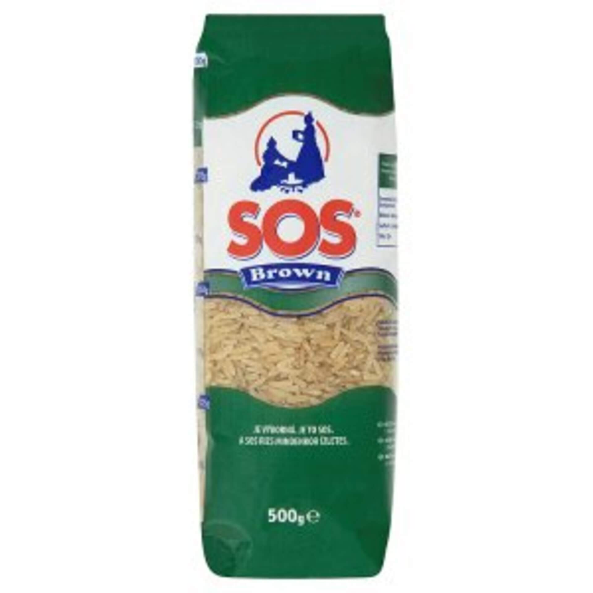 SOS Rýže Brown 500 g