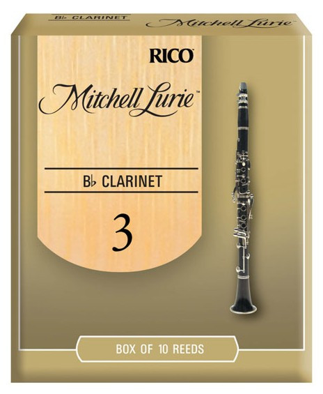 Rico RML10BCL300 Mitchell Lurie - Bb Clarinet 3.0 - 10 Box