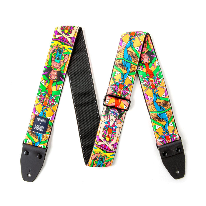 Dunlop ILD08 I Love Dust Strap Hourglass