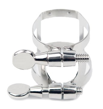 Rico RTS1LN Ligature - Tenor Sax - Hard Rubber Mouthpieces - Nickel