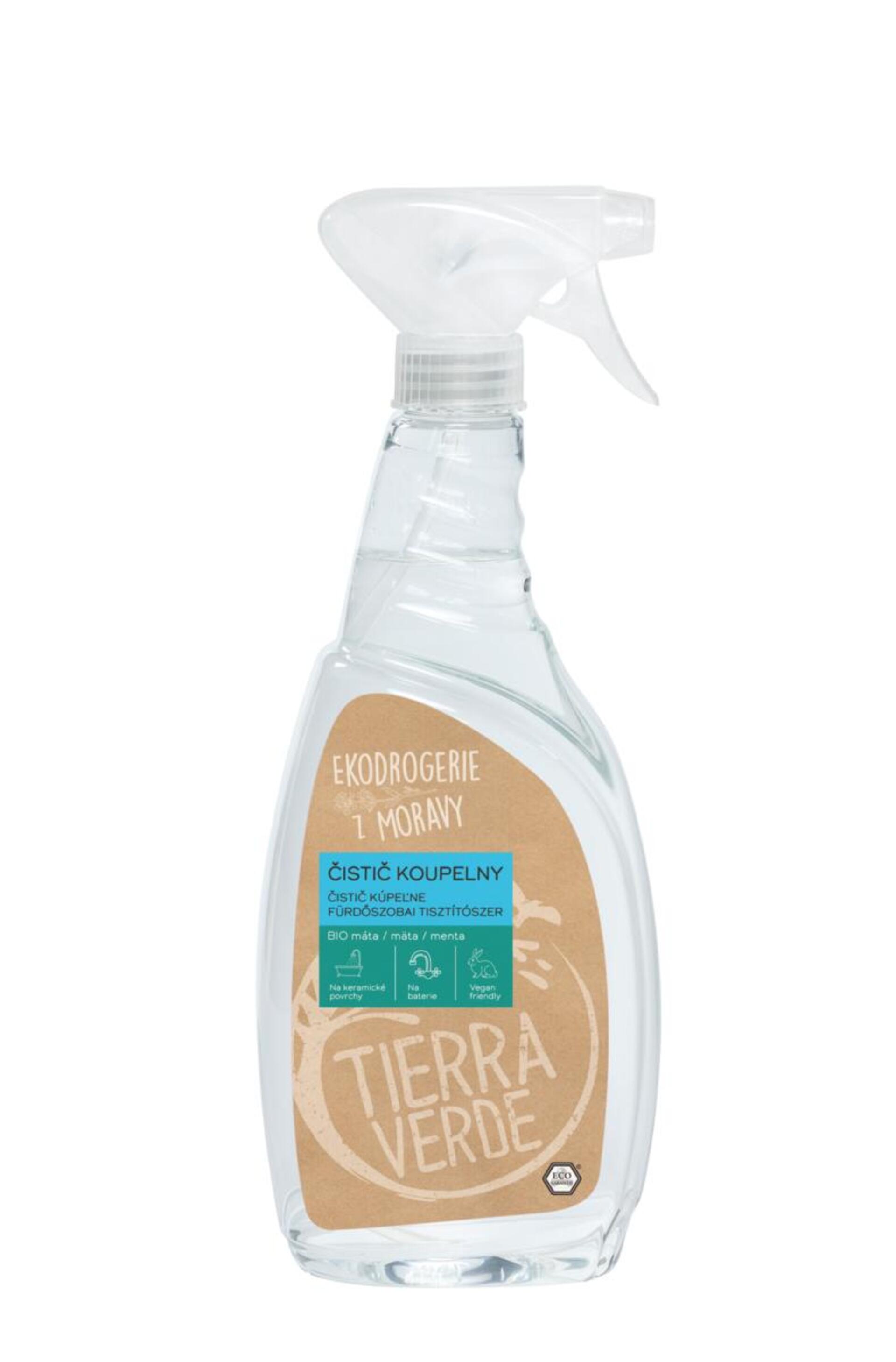 Tierra Verde čistič koupelny s mátovou silicí BIO 750 ml