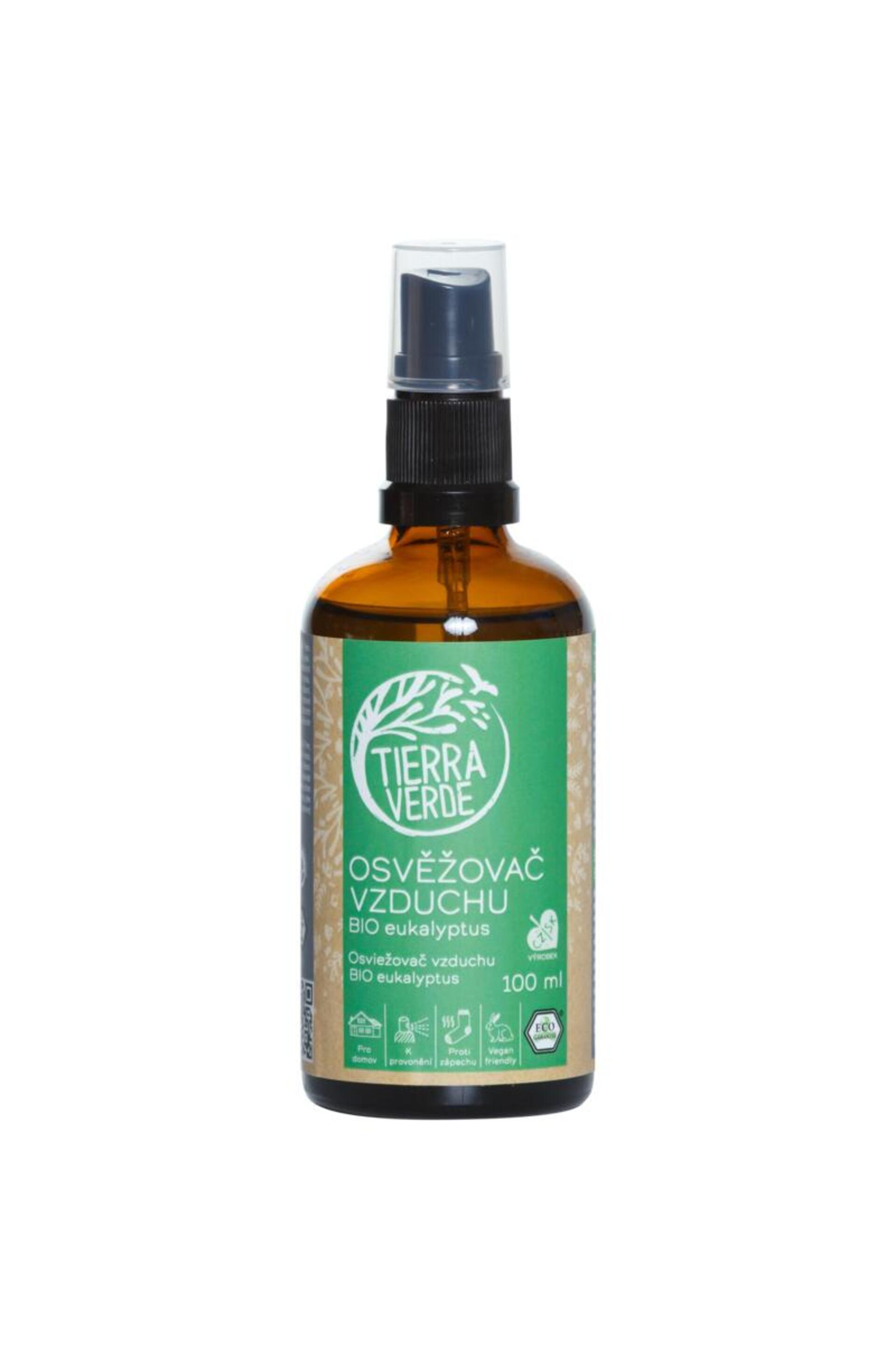 Tierra Verde Osvěžovač vzduchu Eukalyptus BIO 100 ml