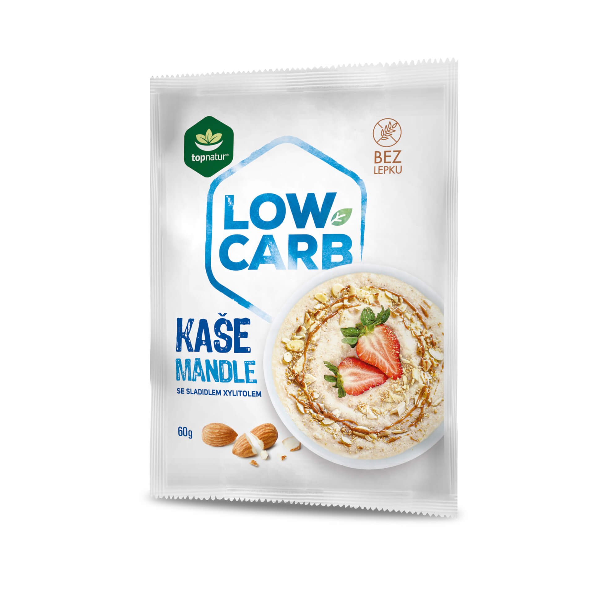 Topnatur Low carb kaše Mandlová 60 g