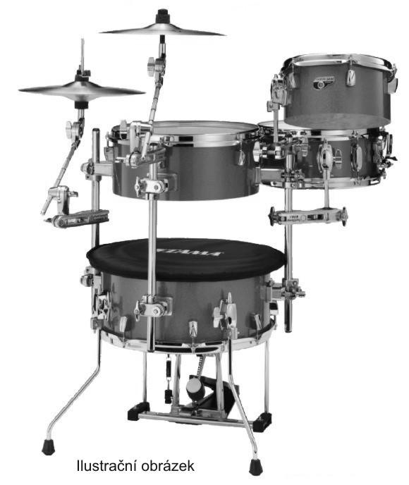 Tama CJB46C-MGD Cocktail-JAM Kit - Midnight Gold Sparkle