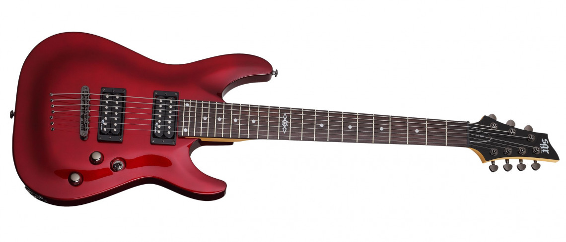 Schecter C-7 SGR Metallic Red