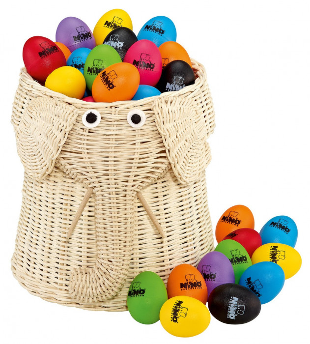NINO Percussion VE80-NI540-2 Egg Shaker Assortment 80 pcs