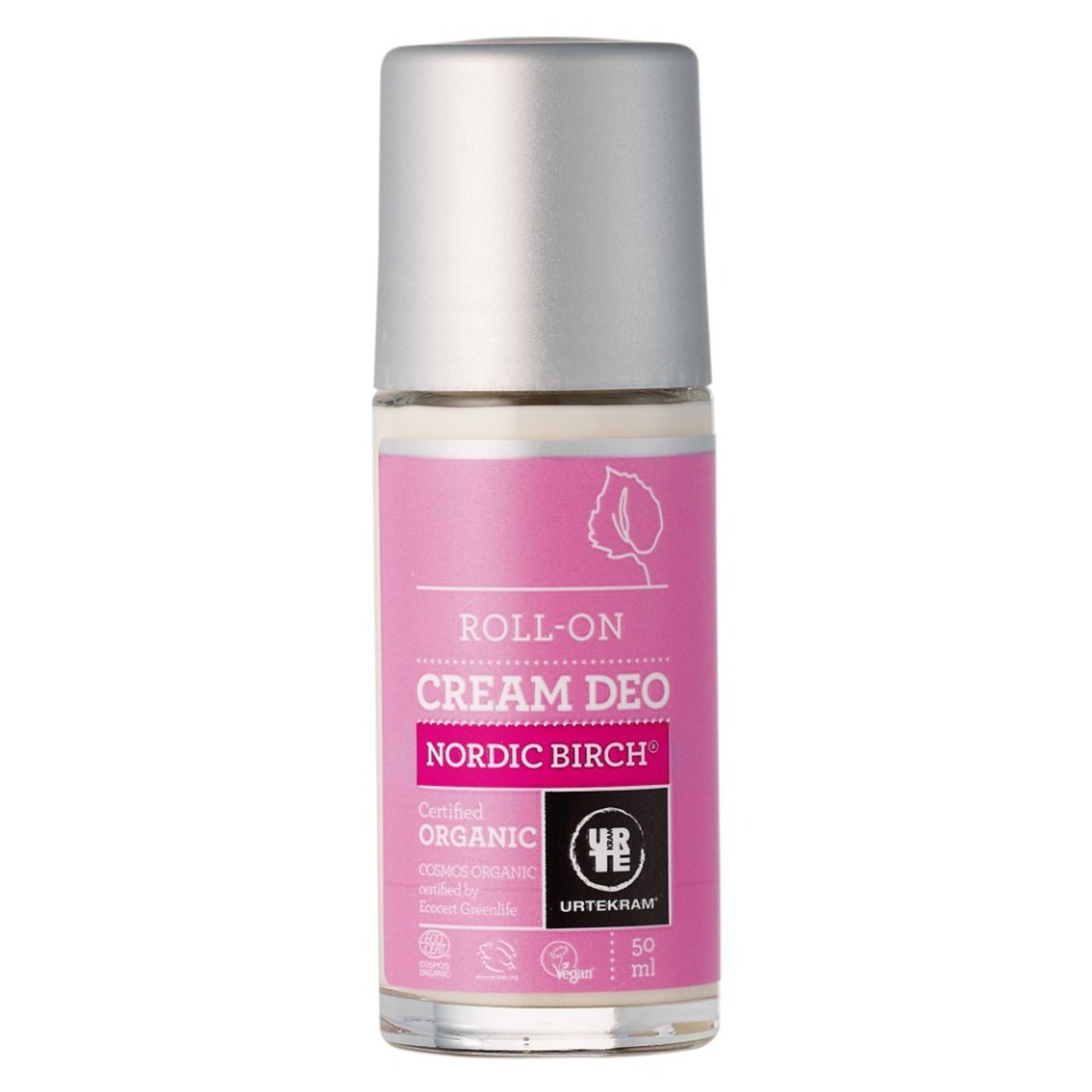 Urtekram Deodorant roll-on Severská bříza 50 ml