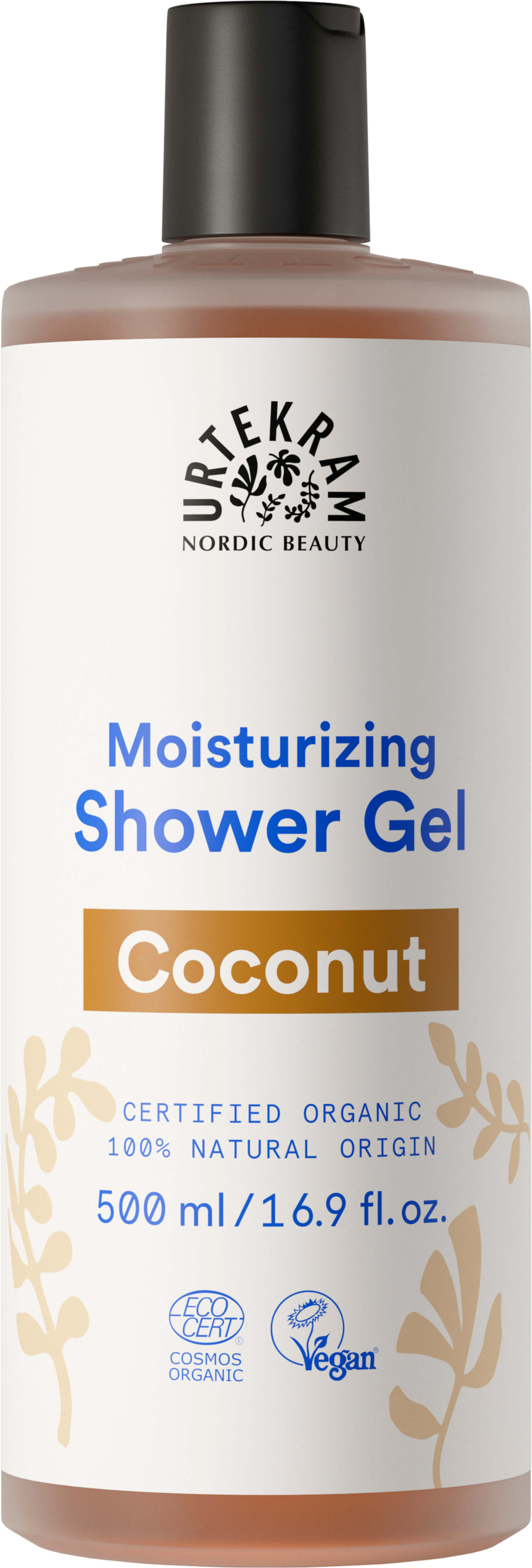 Urtekram Sprchový gel Kokos BIO 500 ml