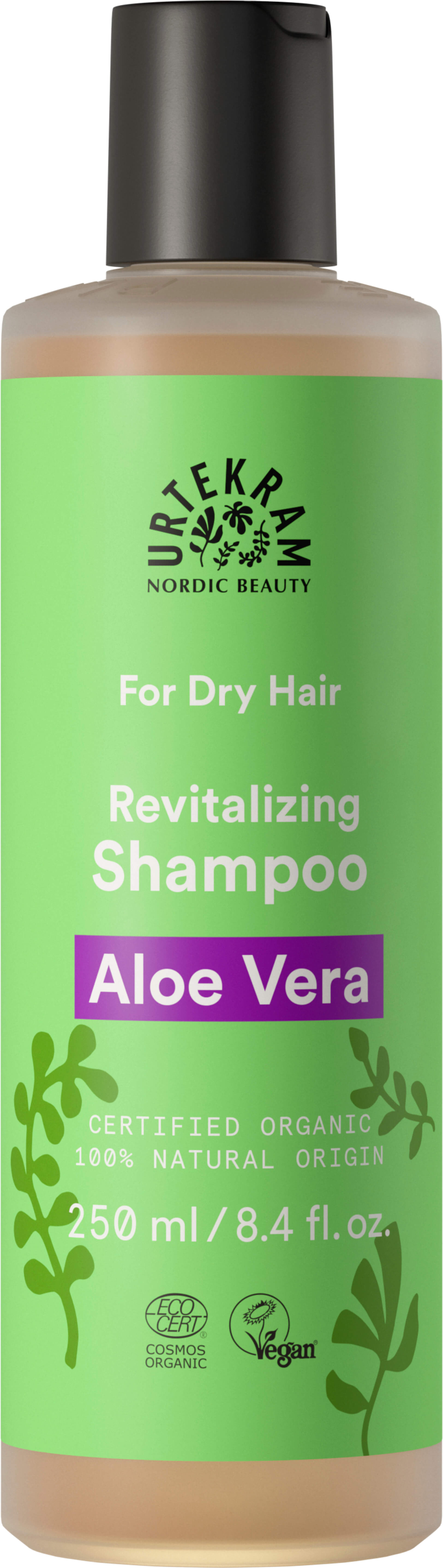 Urtekram Šampon Aloe vera - suché vlasy BIO 250 ml