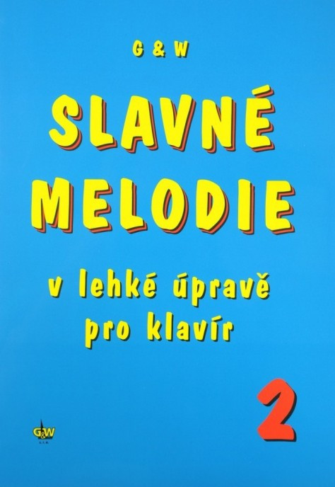 Publikace Slavné melodie 2 v lehké úpravě pro klavír + CD - Jiří Ullmann