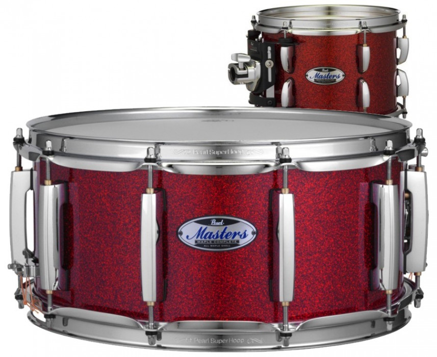 Pearl Masters Maple Complete MCT-1465S Inferno Red Sparkle