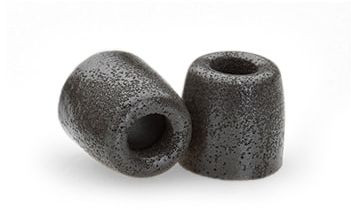 Comply Isolation T-100 Black Small 3 Pair