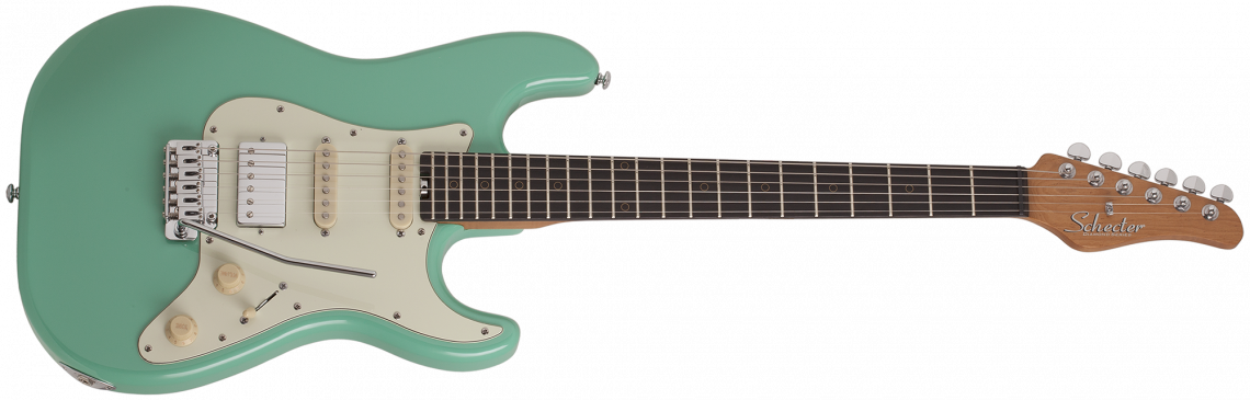 Schecter Nick Johnston Traditional HSS Atomic Green