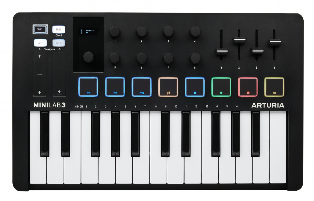 Arturia MiniLab 3 Black