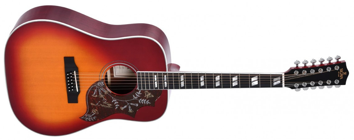 Sigma Guitars DM12-SG5 Vintage Cherry Sunburst