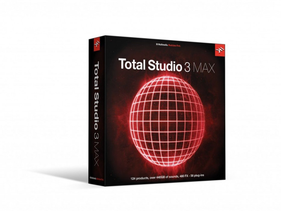 IK Multimedia Total Studio 3.5 MAX - MAXGRADE (box)