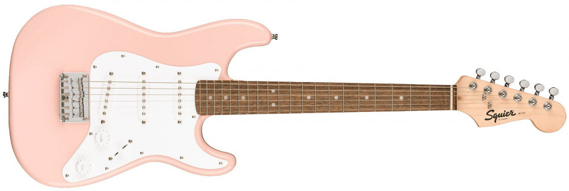 Fender Squier Mini Strat Shell Pink Laurel