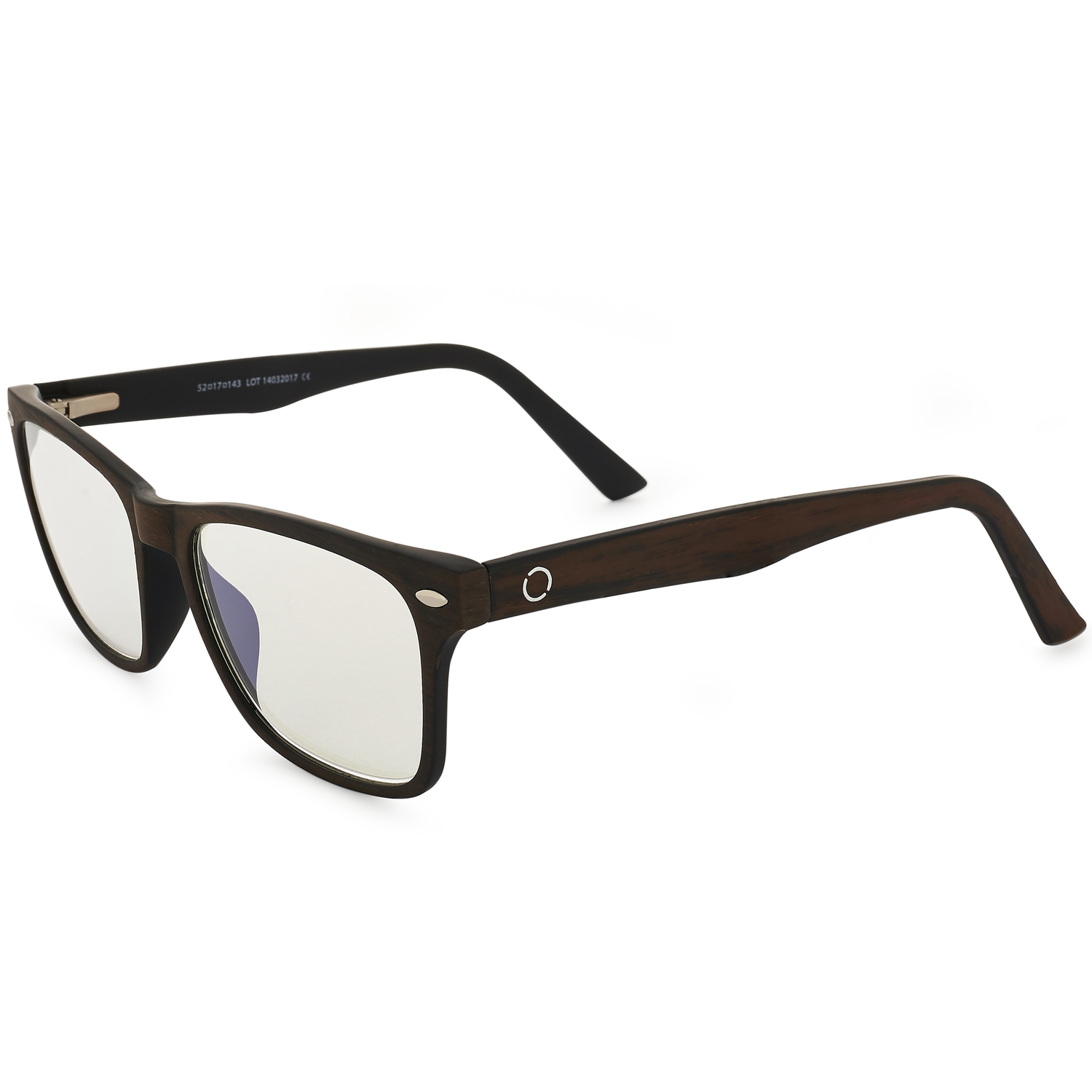 NORDIC VISION brýle na počítač s filtrem blokujícím modré světlo Gotland Brown 2.5