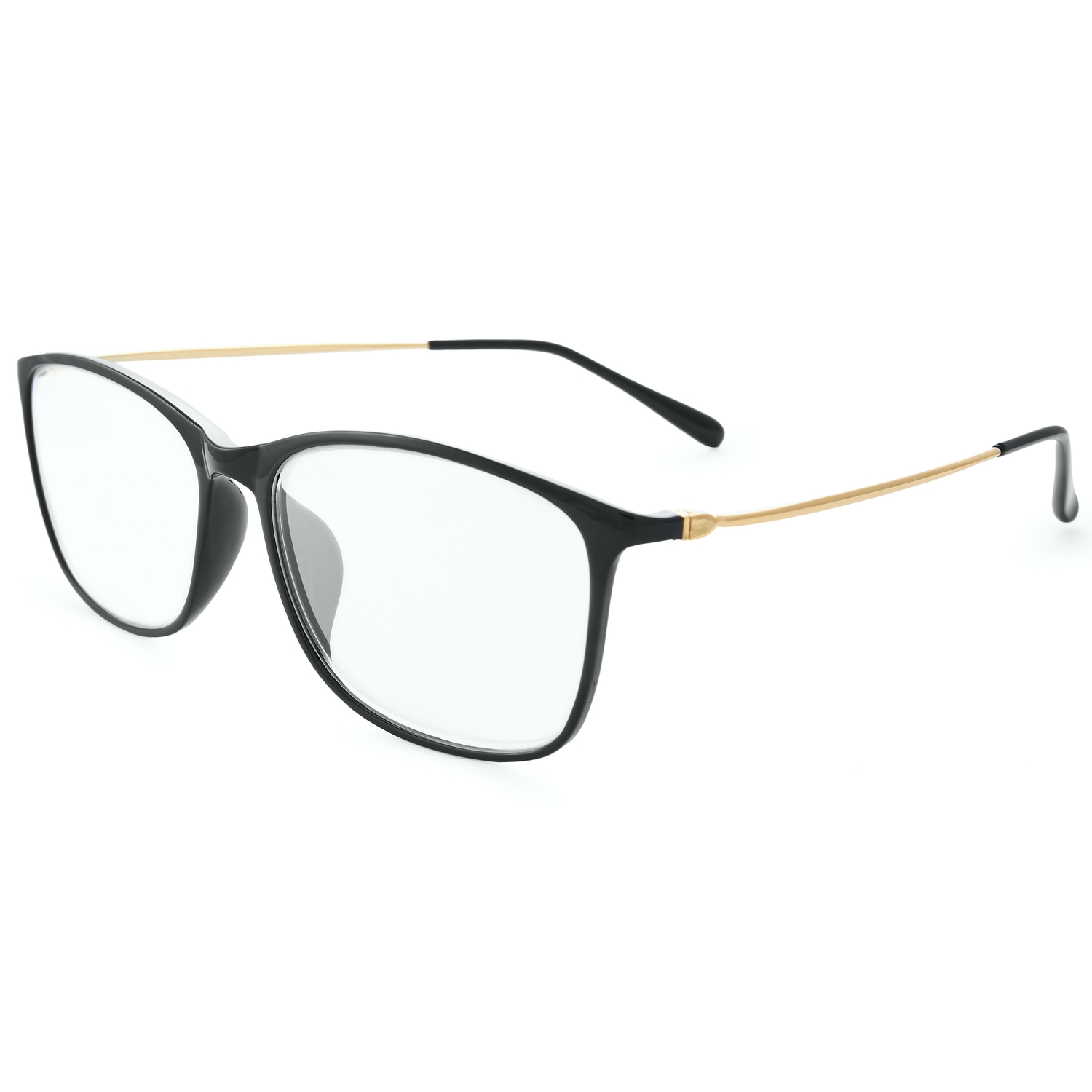 NORDIC VISION brýle na počítač s filtrem blokujícím modré světlo Sala Black 2.5