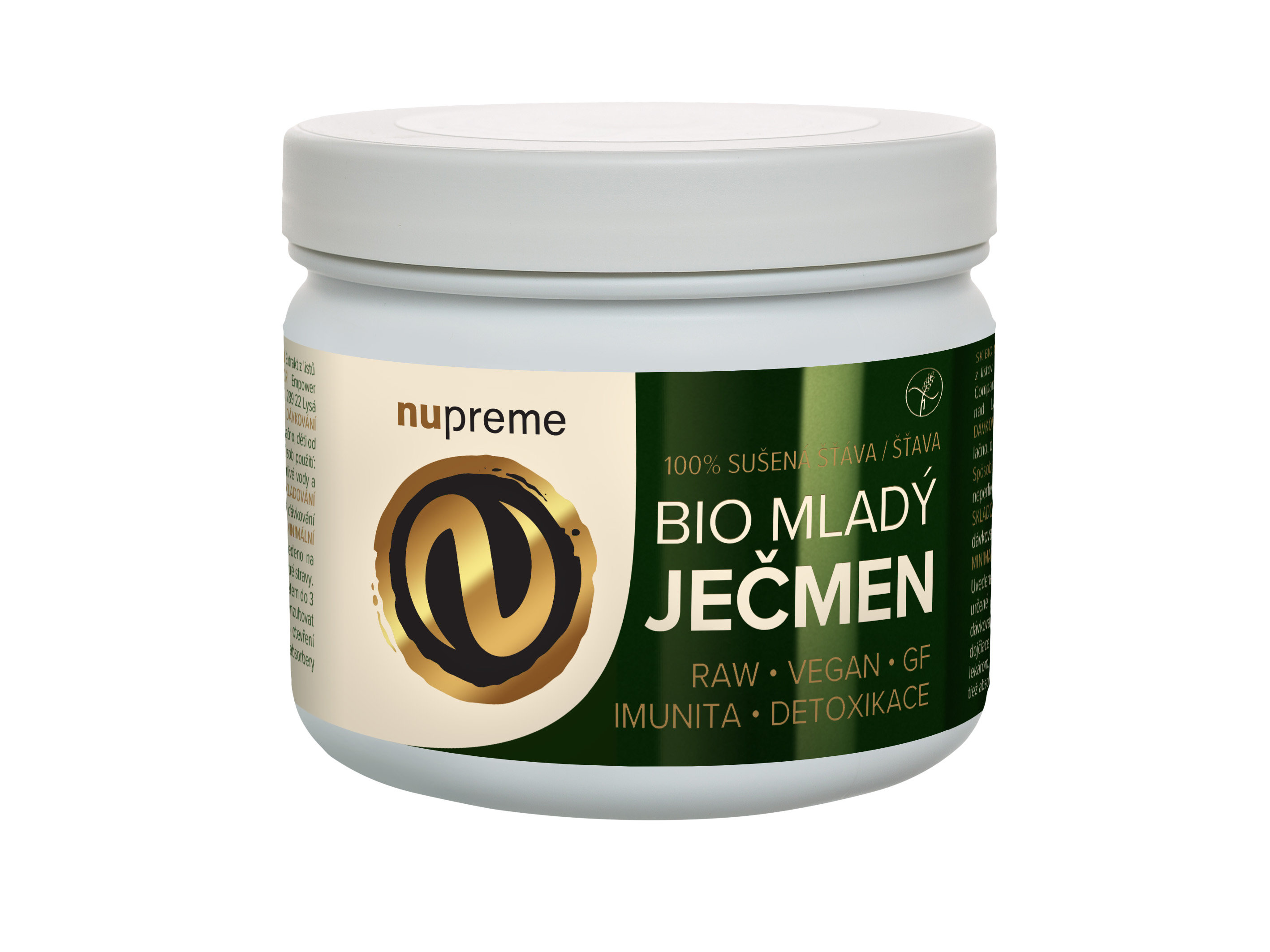 Nupreme Mladý ječmen BIO 200 g