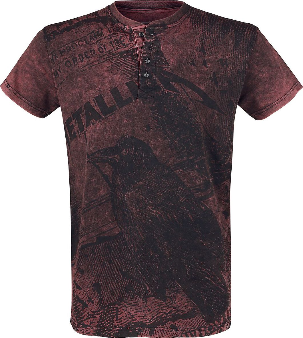 Metallica EMP Signature Collection Tričko bordová