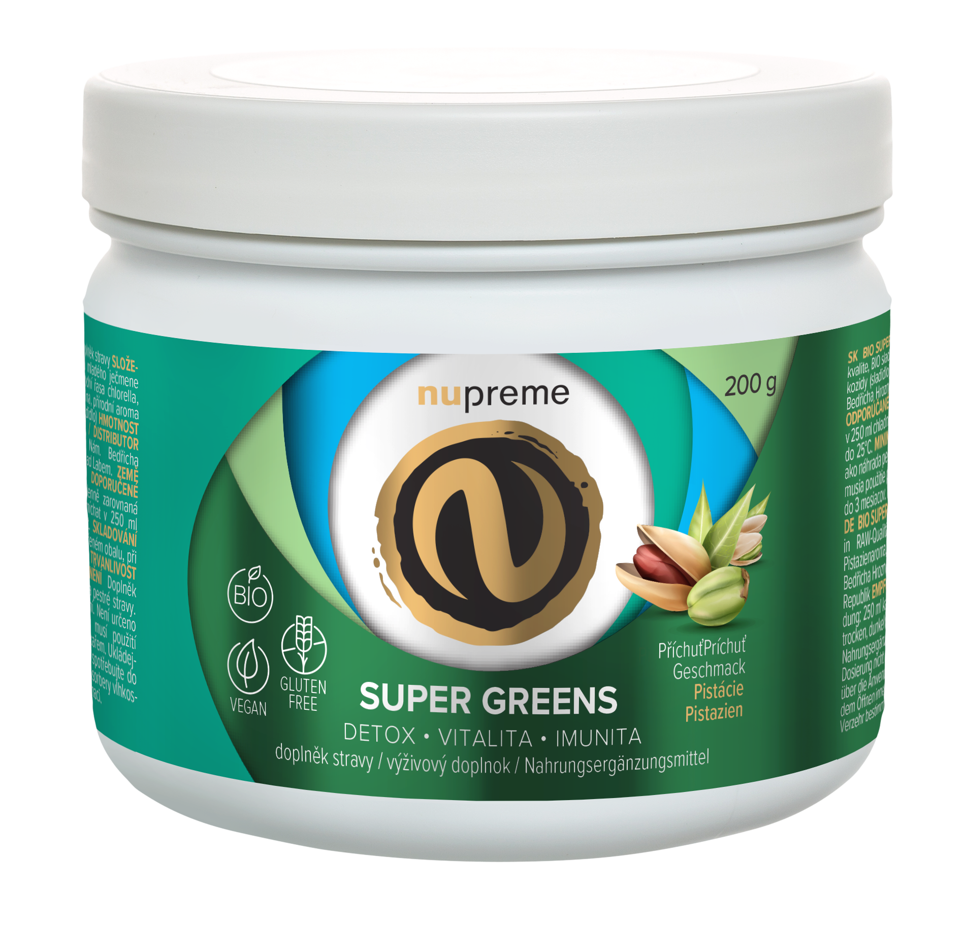 Super Greens 200 g BIO NUPREME