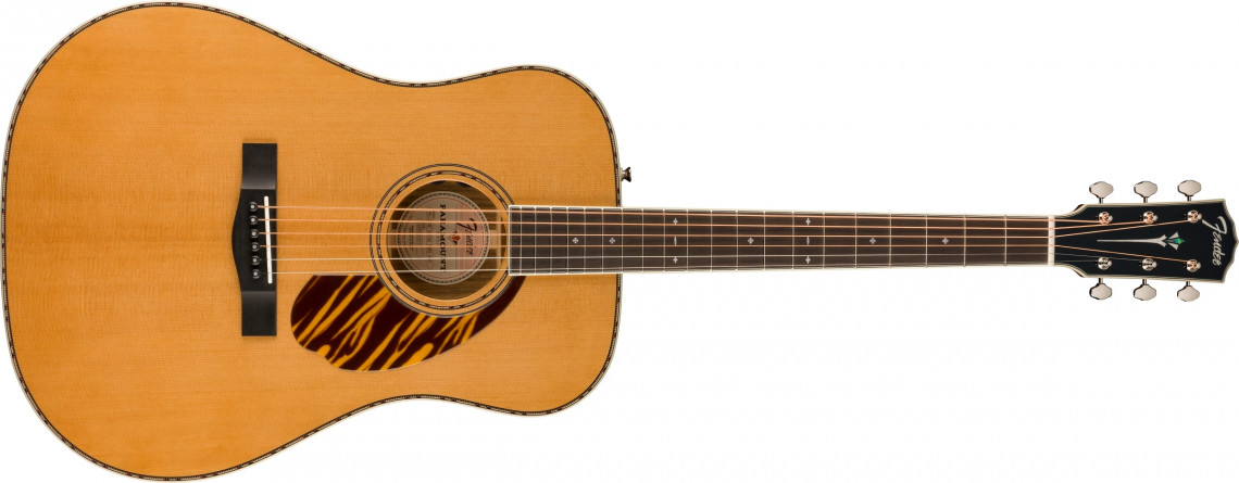 Fender PD-220E Dreadnought Ovangkol - Aged Natural Limited Edition