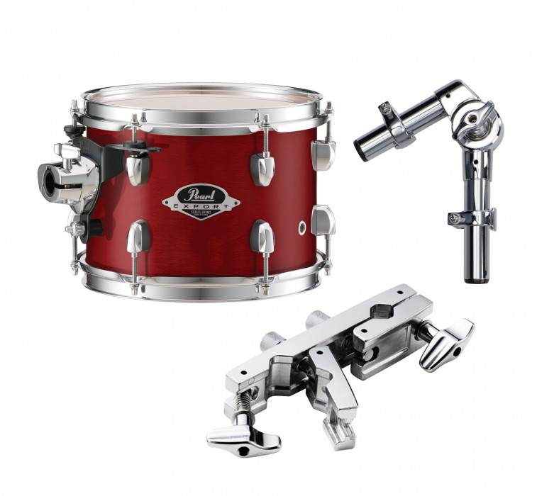 Pearl EXL10P/C246 Export Lacquer EXL 10” Tom Tom Add-On Pack - Natural Cherry